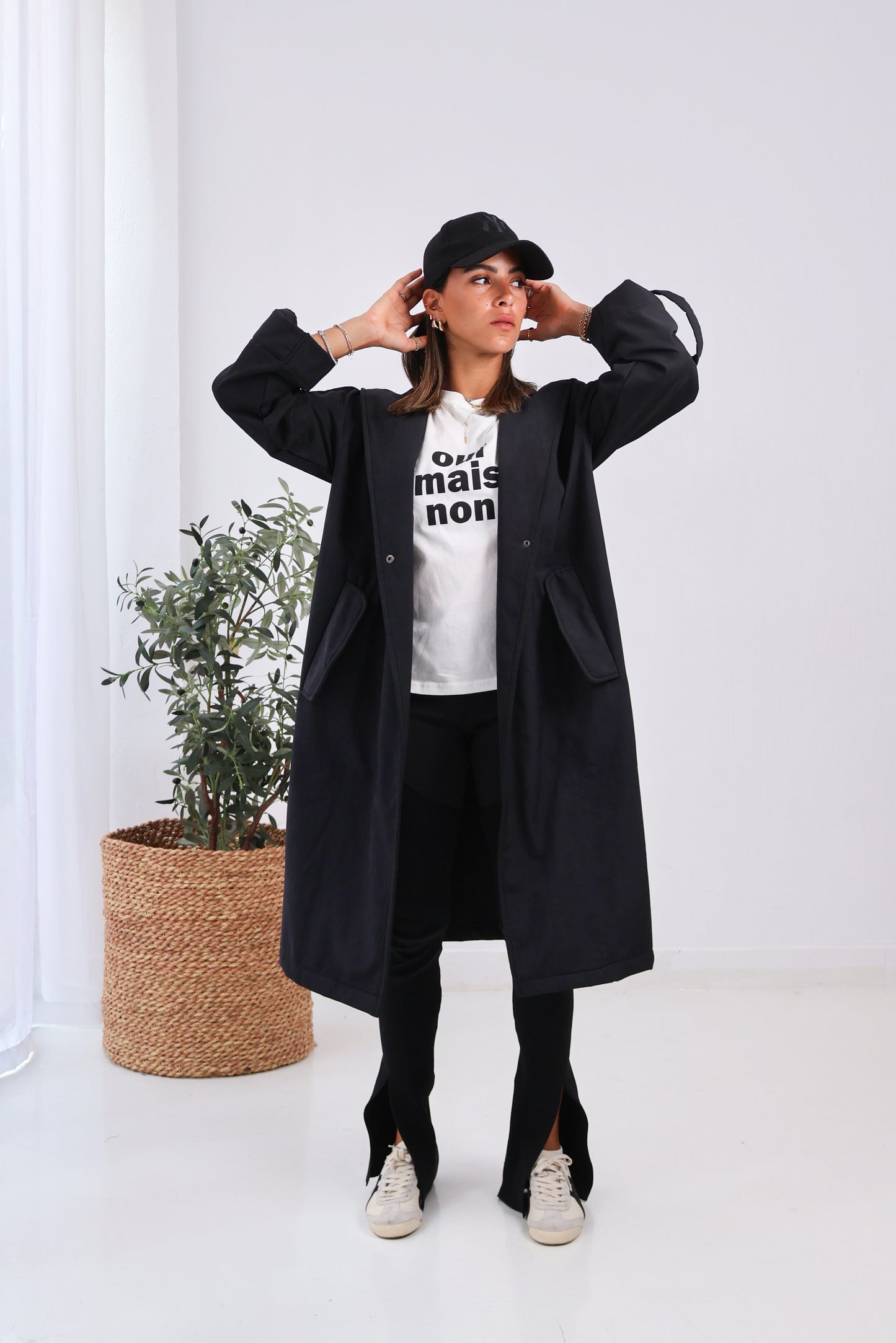 Haven Coat in Black