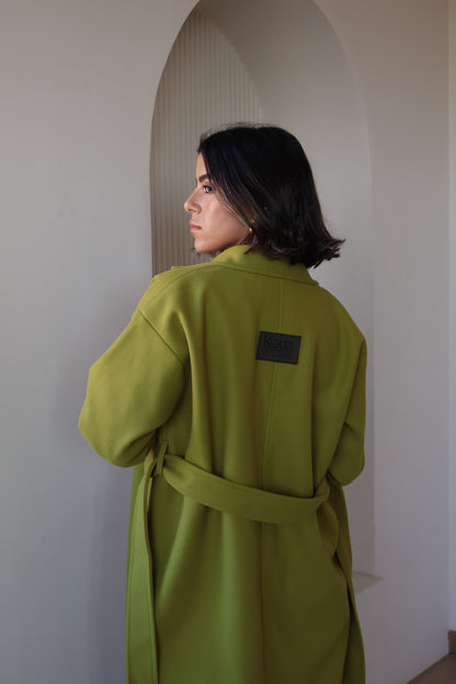 Winter Staple Coat in Green