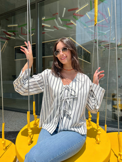 Knotty Shirt in White