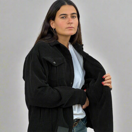 City Velvet Jacket in Black