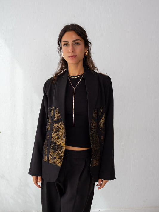 Sun Flare Jacket in Black