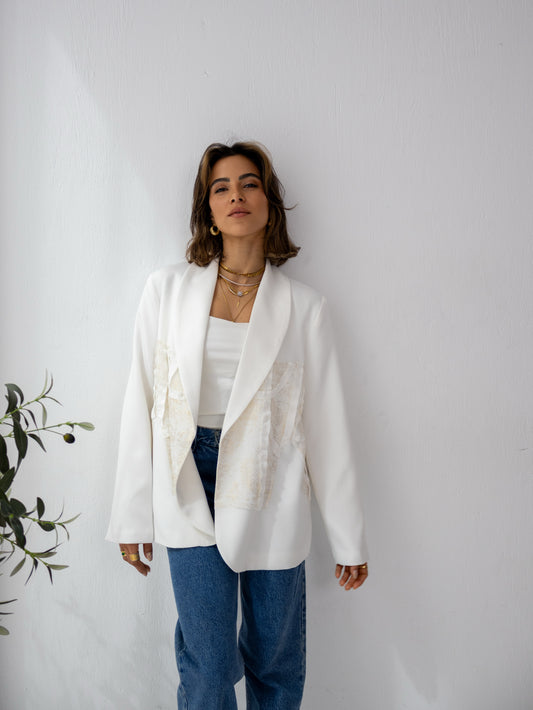 Sun Flare Jacket in White