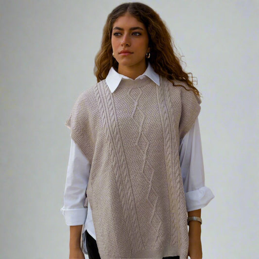Going Places Cape in Beige